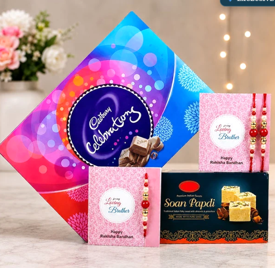 Sweet Traditions Cadbury & Soan Papdi Combo