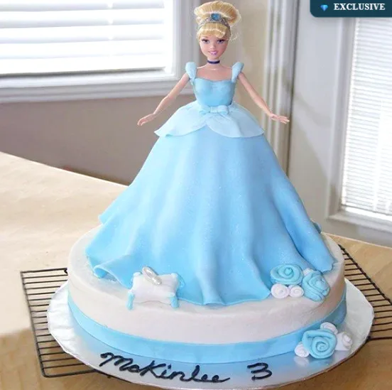 Fairytale Carriage Princess Cake