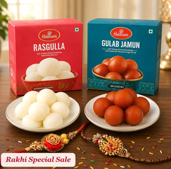 Shubh Bandhan Sweet Duo Rakhi Hamper