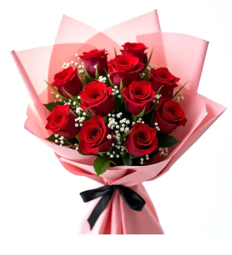 Red Roses Hand Bunch