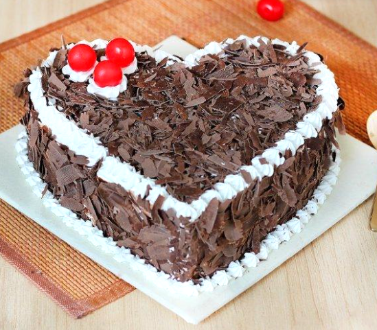 Forever Sweet Heart Black Forest Cake