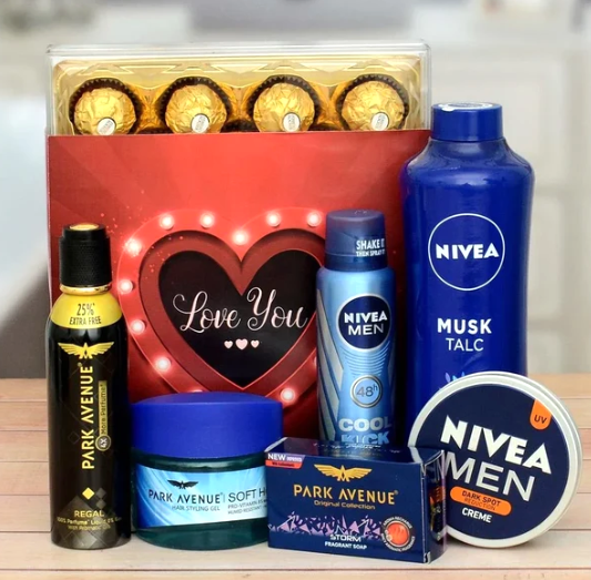 Gentleman's Choice Rocher & Care Hamper