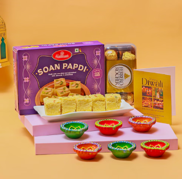 Grand Diwali Indulgence: Ferrero Rocher, Soan Papdi & Diyas