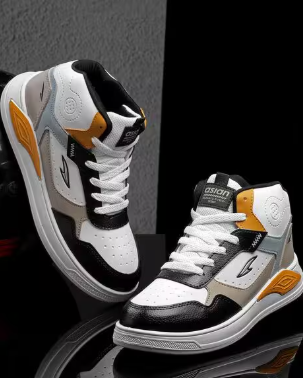 ASIAN Men Streetwear Logo Print Casual Shoes