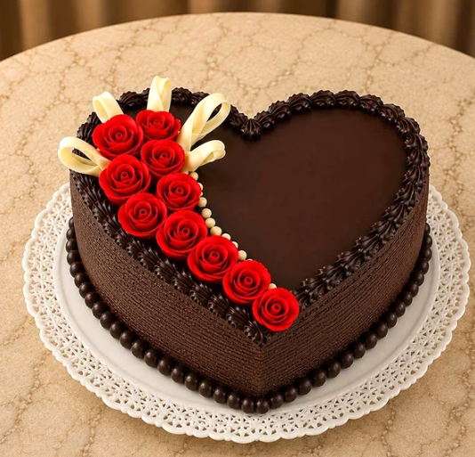 Forever Love Chocolate & Red Rose Combo